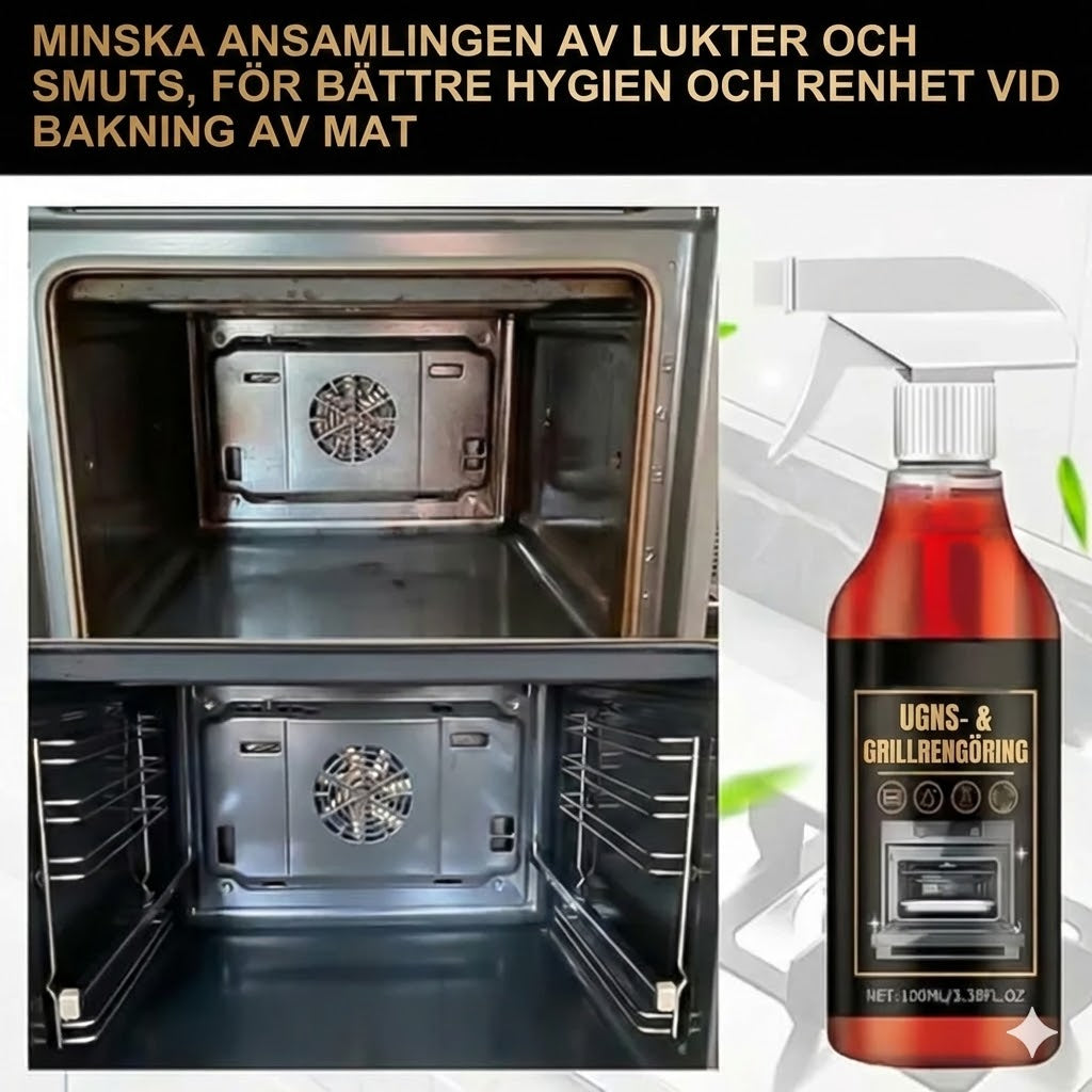 Ugns- och grillrengöringsspray