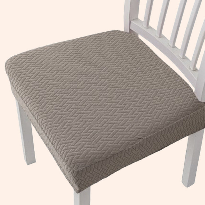 Vattentätt Jacquard-stolsöverdrag: Snyggt och fläckfritt