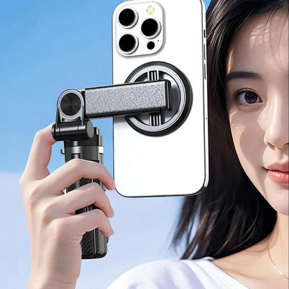 4-i-1 magnetisk selfiepinne med 360° rotation