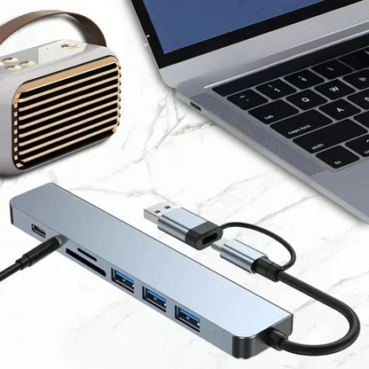 8-i-2 USB-hubb