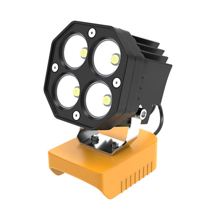 40 W bärbar 6000 lm LED-arbetslampa