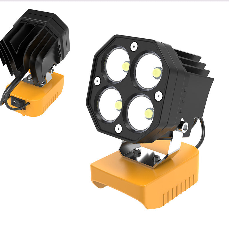 40 W bärbar 6000 lm LED-arbetslampa