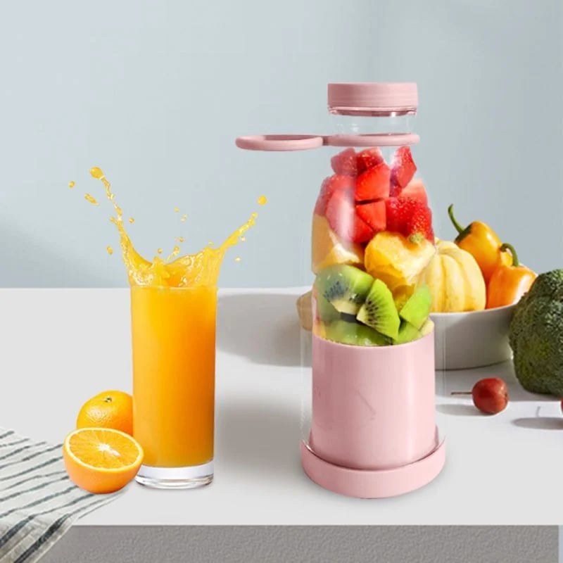 Bärbar mixer för färska safter
