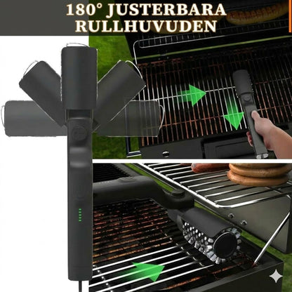 Sladdlös elektrisk rengöringsborste för grill
