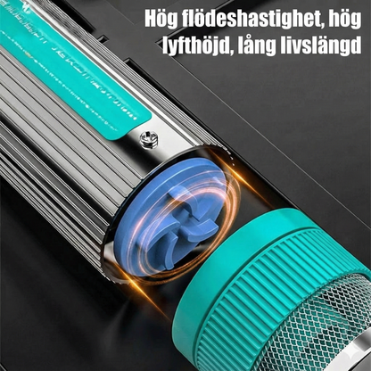 Universell 100W batteripump (olja och vatten)