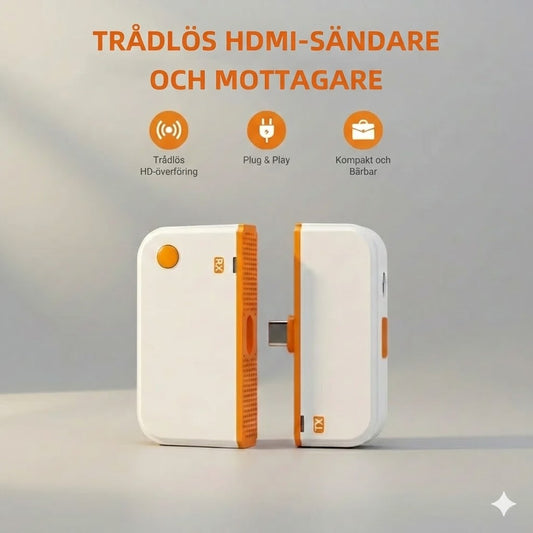 Trådlös HDMI-sändare/mottagare